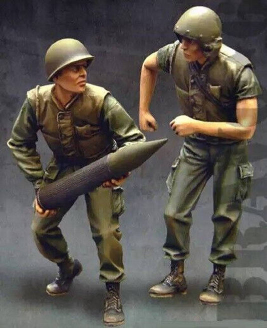 1/35 Resin Model Kit Vietnam War US Army Soldiers Unpainted - Model-Fan-Store