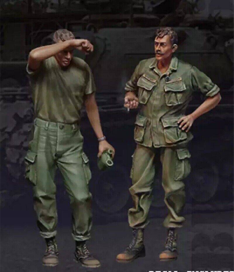 1/35 Resin Model Kit Vietnam War US Army Soldiers Unpainted - Model-Fan-Store