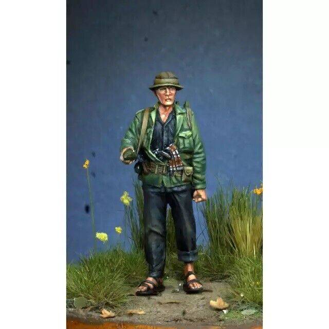 1/35 Resin Model Kit Vietnam War Vietnamese Soldier Unpainted - Model-Fan-Store