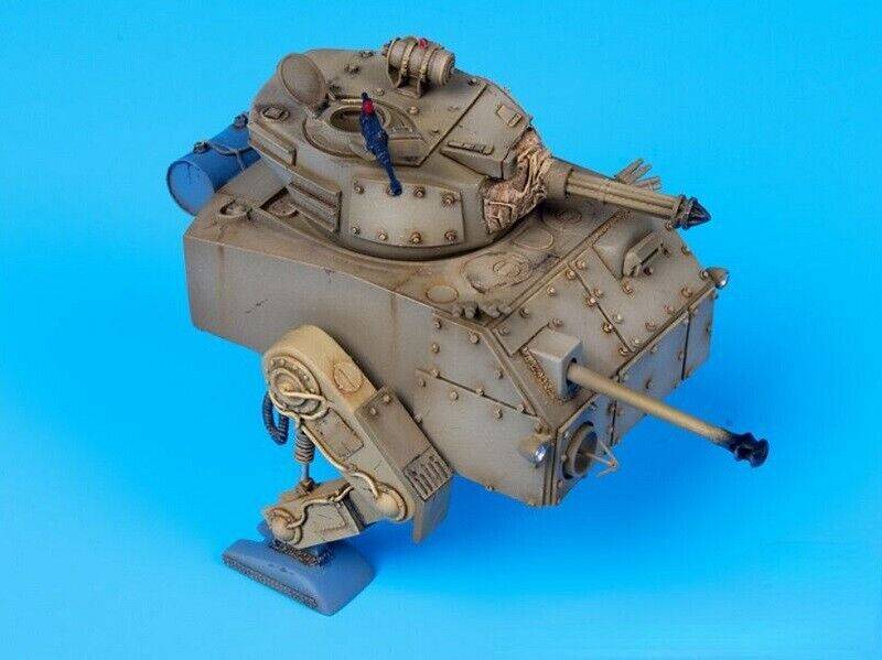 1/35 Resin Steampunk Model Kit Tank Pentagon's Secret Weapon Unpainted - Model-Fan-Store