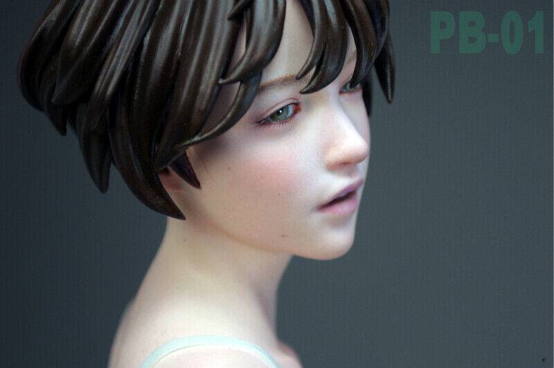 1/6 BUST Resin Model Kit Asian Beautiful Girl Woman Unpainted - Model-Fan-Store