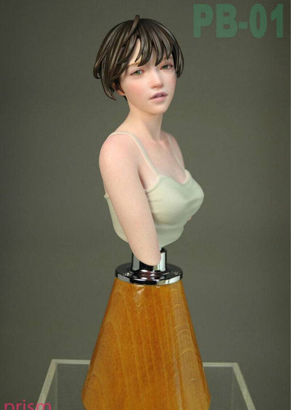 1/6 BUST Resin Model Kit Asian Beautiful Girl Woman Unpainted - Model-Fan-Store