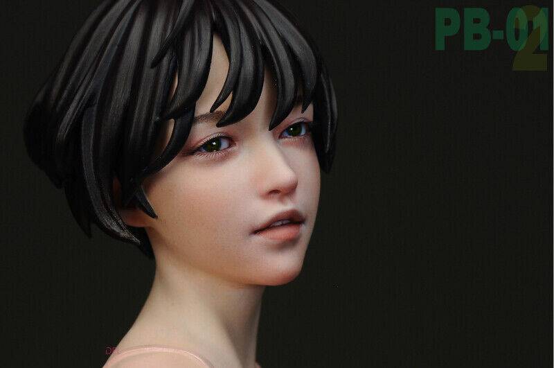 1/6 BUST Resin Model Kit Asian Beautiful Girl Woman Unpainted - Model-Fan-Store