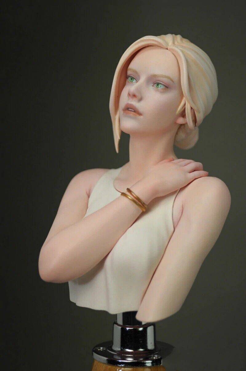 1/6 BUST Resin Model Kit Beautiful Girl Woman (no base) Unpainted - Model-Fan-Store