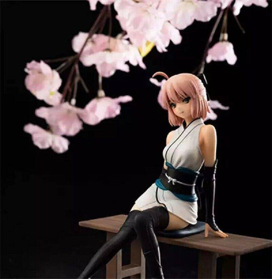 1/6 Resin Model Kit Asian Beautiful Girl Cherry Blossom Anime Unpainted - Model-Fan-Store