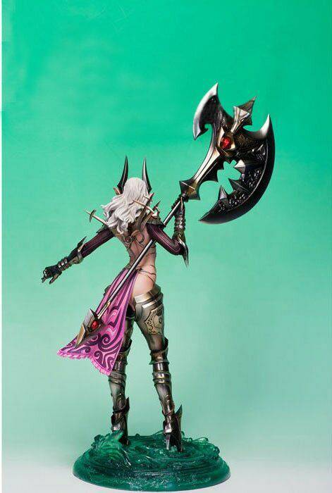 1/6 Resin Model Kit Beautiful Girl Warrior with Ax Unpainted - Model-Fan-Store