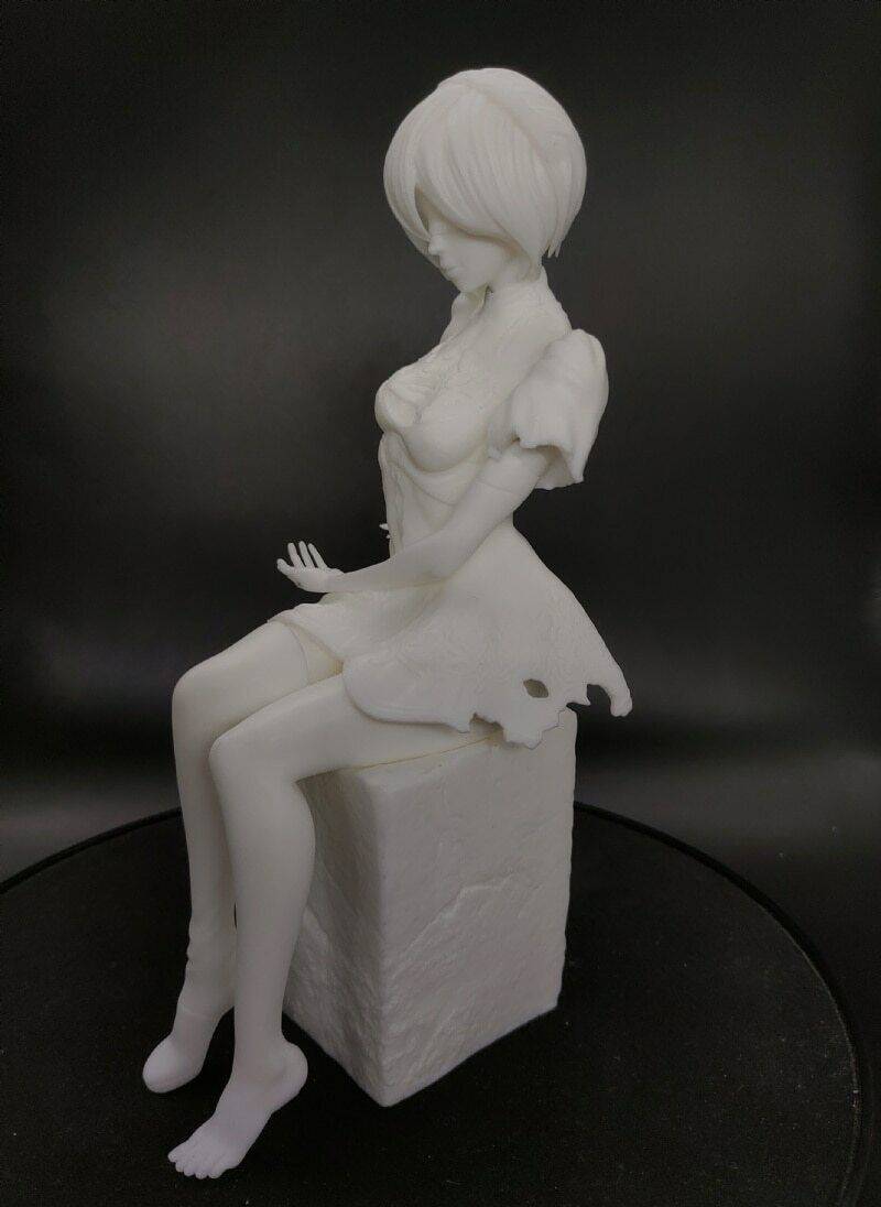 1/8 165mm Resin Model Kit Asian Beautiful Girl Woman Unpainted - Model-Fan-Store