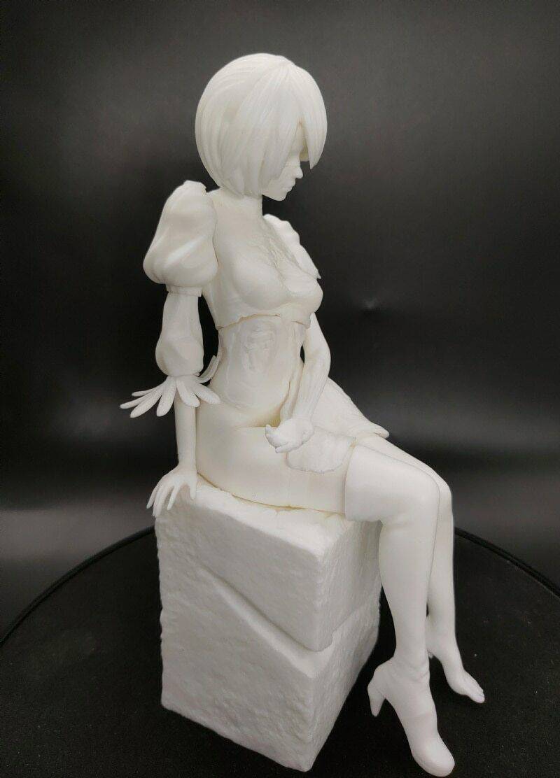 1/8 165mm Resin Model Kit Asian Beautiful Girl Woman Unpainted - Model-Fan-Store