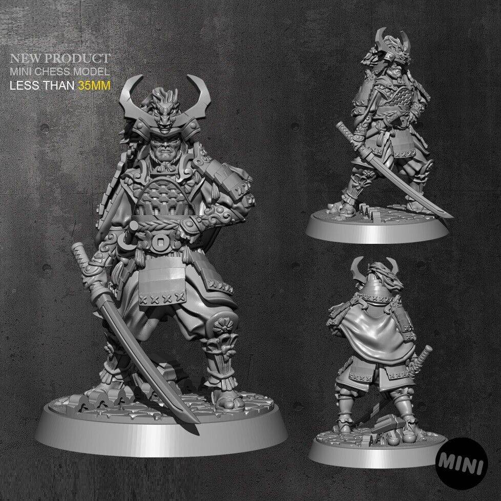 35mm Resin Model Kit Japanese Samurai Shogunate Unpainted – Model-Fan-Store