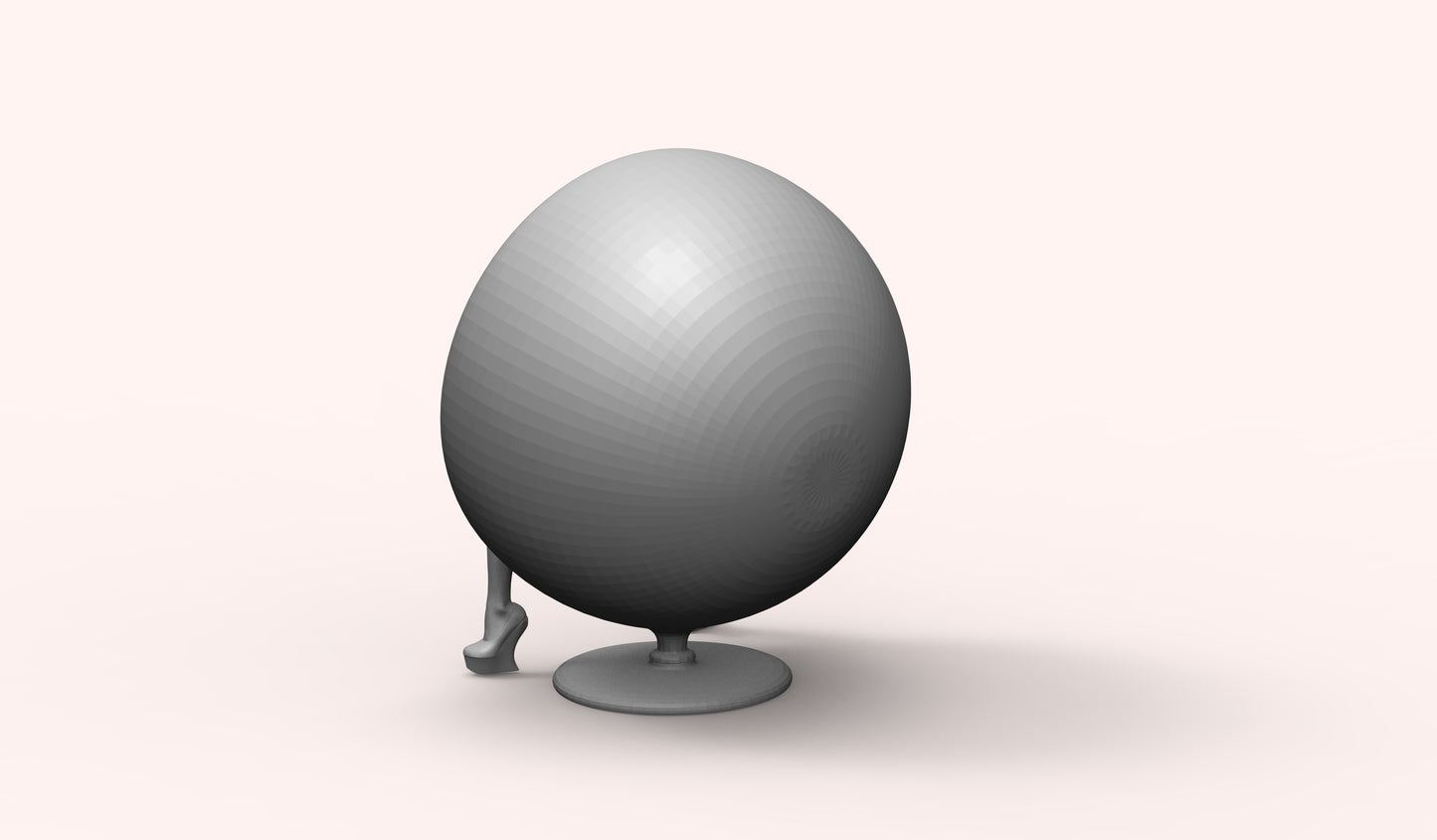 1/35 - 1/6 3D Print Model Kit Modern Nudes Beautiful Girl Unpainted