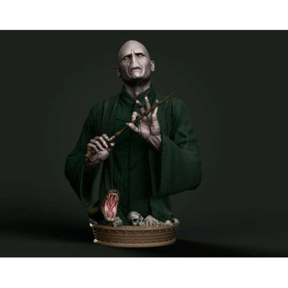 Digital STL Voldemort Bust