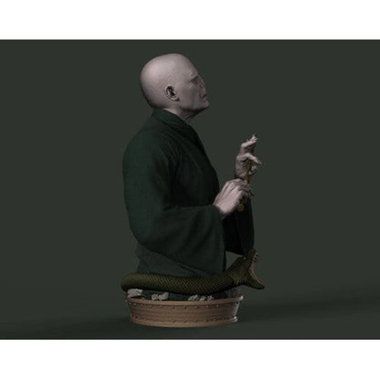 Digital STL Voldemort Bust