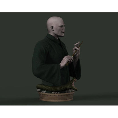 Digital STL Voldemort Bust