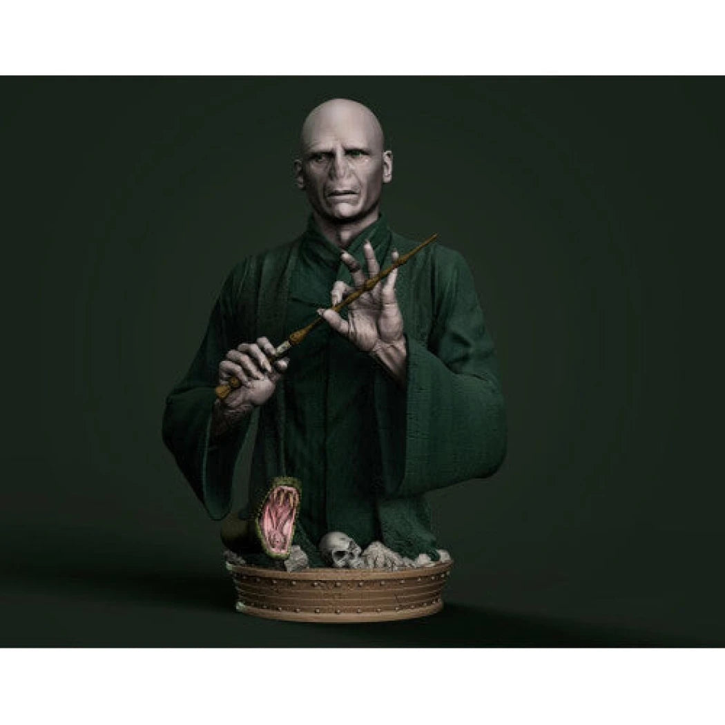 Digital STL Voldemort Bust