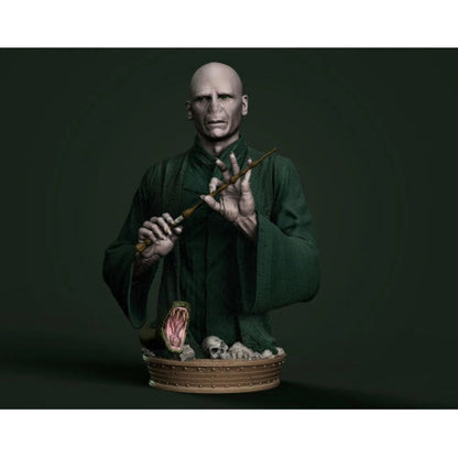 Digital STL Voldemort Bust