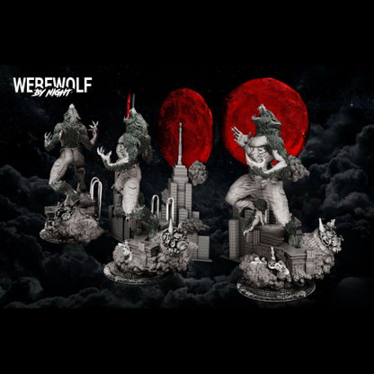 Digital STL Werewolf