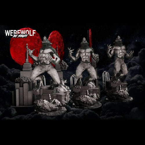 Digital STL Werewolf