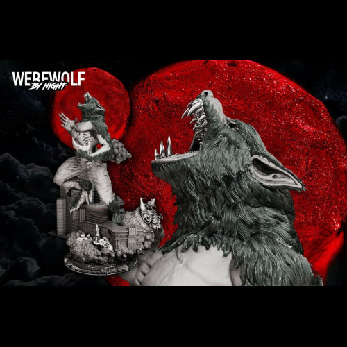 Digital STL Werewolf