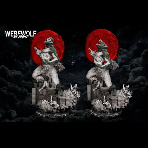 Digital STL Werewolf