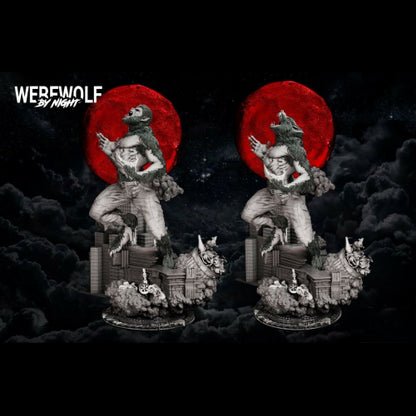 Digital STL Werewolf