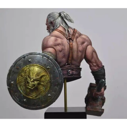 1/10 BUST Resin Model Kit Warrior Barbarian Viking Unpainted - Model-Fan-Store