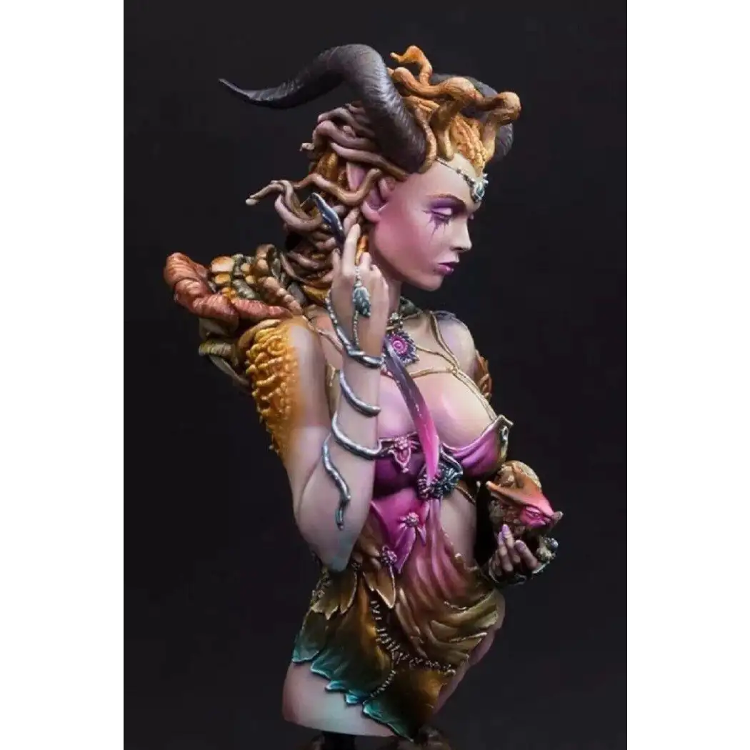 1/12 BUST Resin Model Kit Beautiful Girl Devil Goddess Enchantress Unpainted - Model-Fan-Store