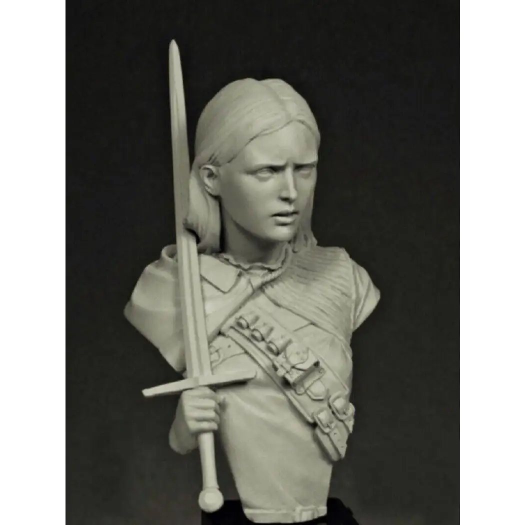 1/12 BUST Resin Model Kit Beautiful Girl Medieval Celtic Warrior Unpainted - Model-Fan-Store