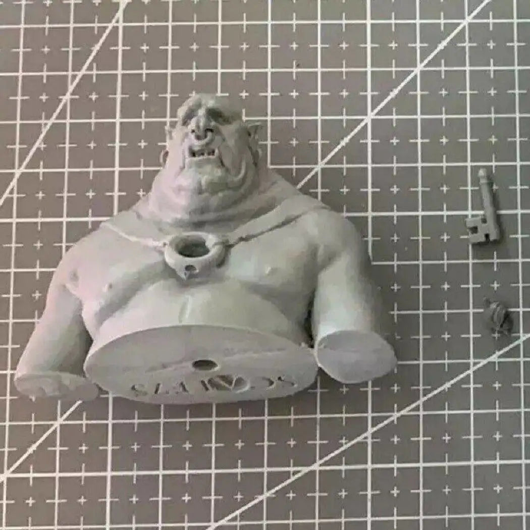 1/12 BUST Resin Model Kit Ogre Warrior Servant of the Wizard Warcraft Unpainted - Model-Fan-Store