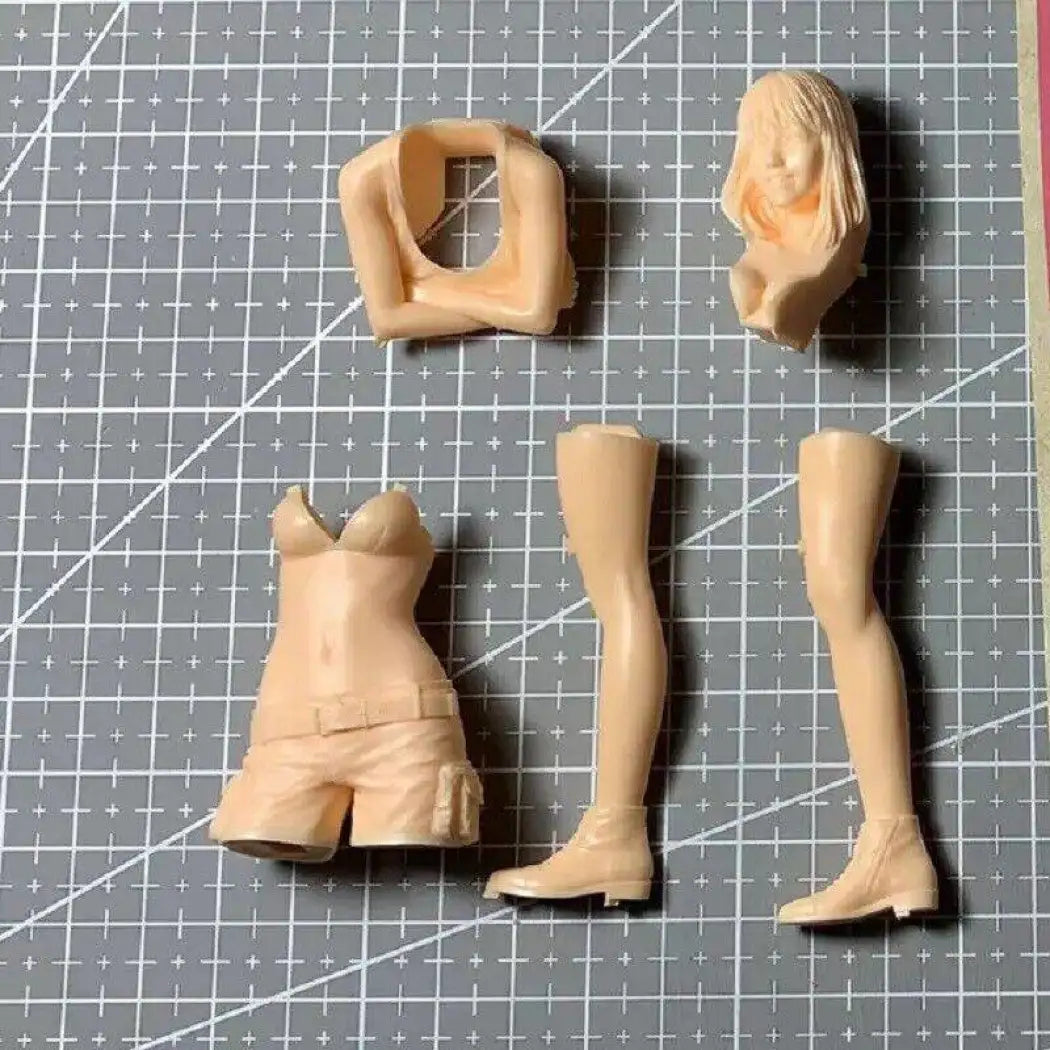 1/12 Resin Model Kit Asian Beautiful Girl Woman Swimming Unpainted - Model-Fan-Store