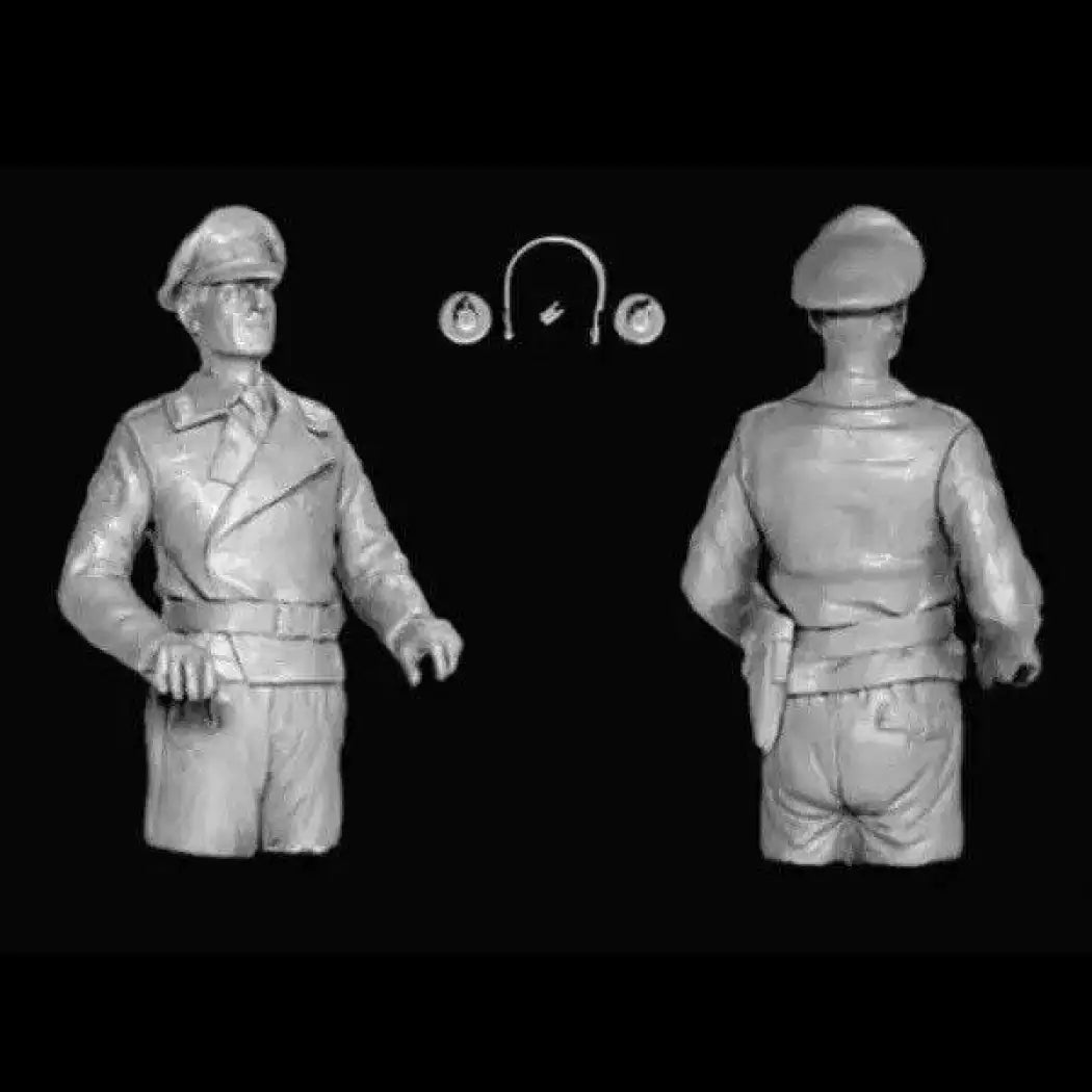 1/16 2pcs Resin Model Kit German Soldiers Tank Crew no tank WW2 Unpainted - Model-Fan-Store