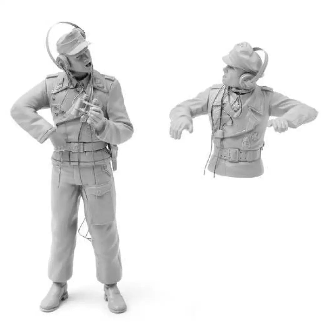 1/16 2pcs Resin Model Kit German Soldiers Tank Crew no tank WW2 Unpainted - Model-Fan-Store