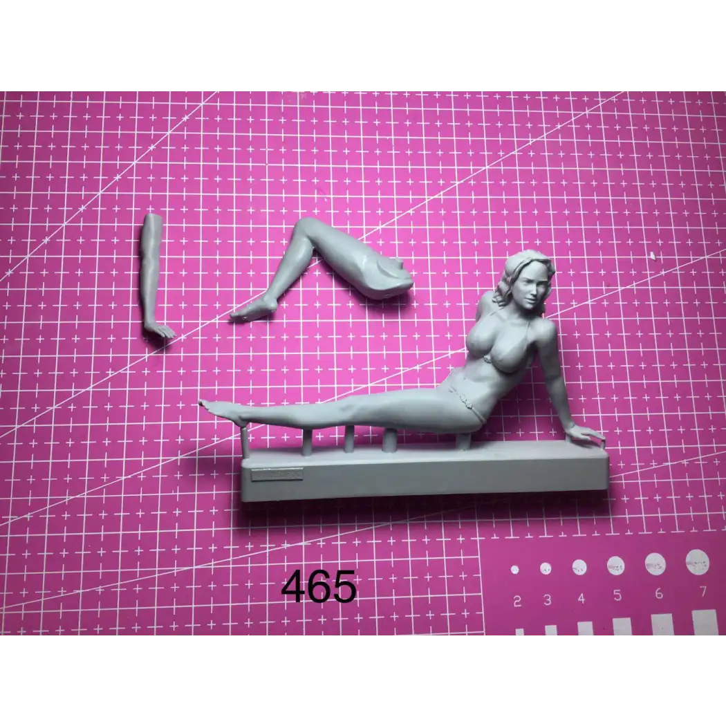 1/16 Resin Model Kit Beautiful Girl Bikini Beach Summer Unpainted - Model-Fan-Store