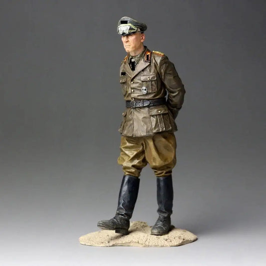 1/16 Resin Model Kit German Officer Rommel WW2 Unpainted - Model-Fan-Store