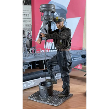 1/16 Resin Model Kit German U Boat Captain CCDR Combatant Commander Unpainted - Model-Fan-Store