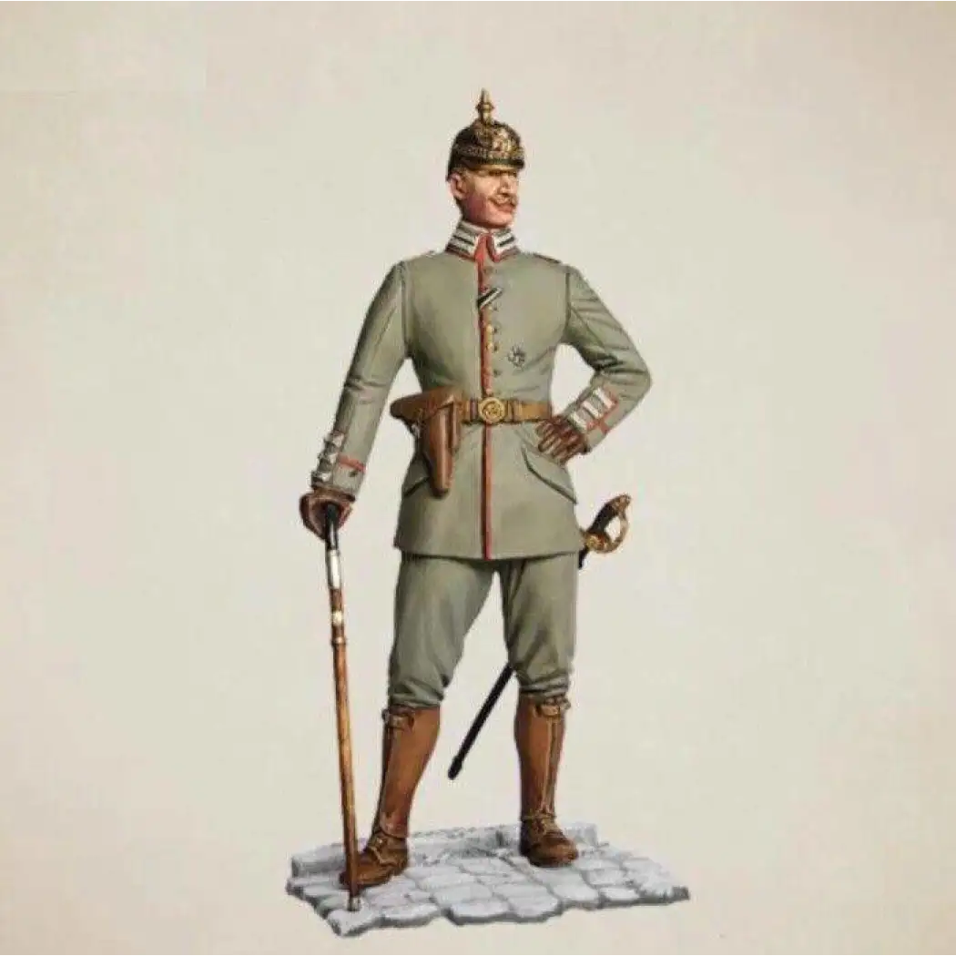 1/16 Resin Model Kit Prussian Officer WW1 Unpainted - Model-Fan-Store