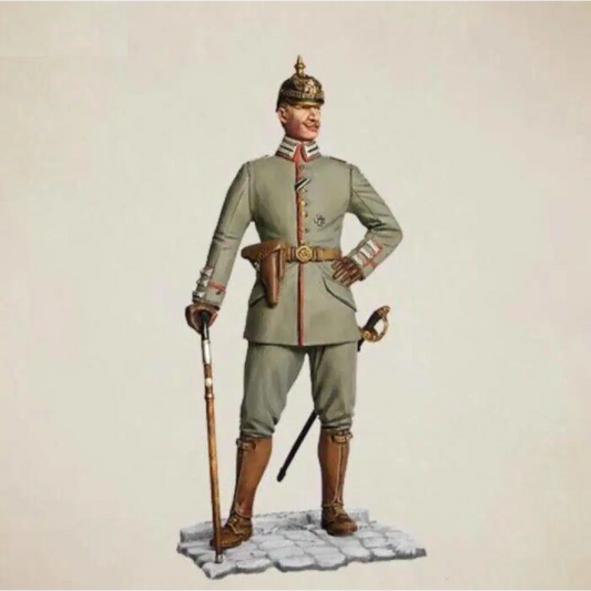 1/16 Resin Model Kit Prussian Officer WW1 Unpainted - Model-Fan-Store