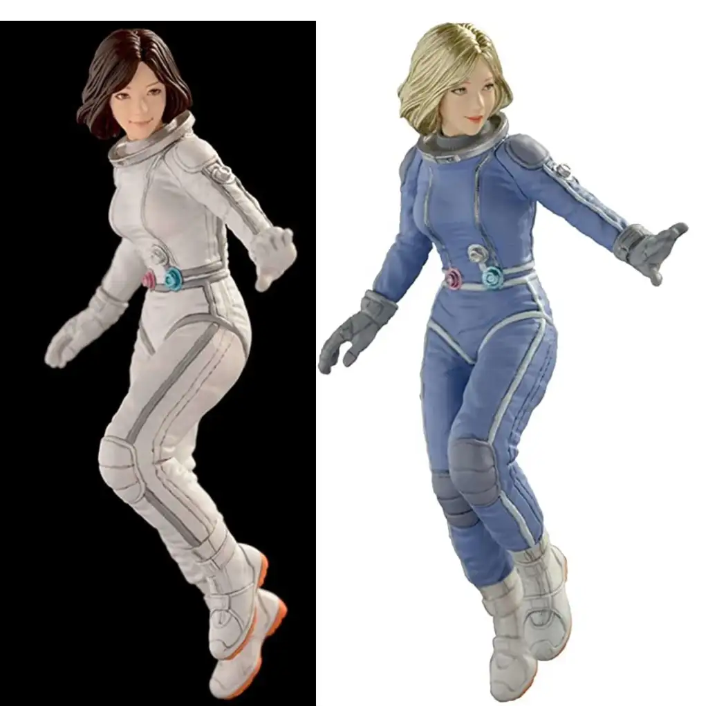 1/20 Resin Model Kit Modern Beautiful Girl Astronaut Space Pilot Unpainted - Model-Fan-Store