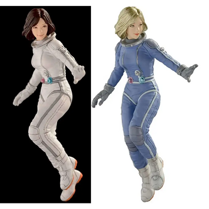 1/20 Resin Model Kit Modern Beautiful Girl Astronaut Space Pilot Unpainted - Model-Fan-Store