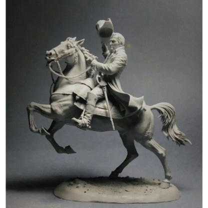 90mm Resin Casting Model Kit Napoleonic Wars Napoleon Horseman Unpainted - Model-Fan-Store