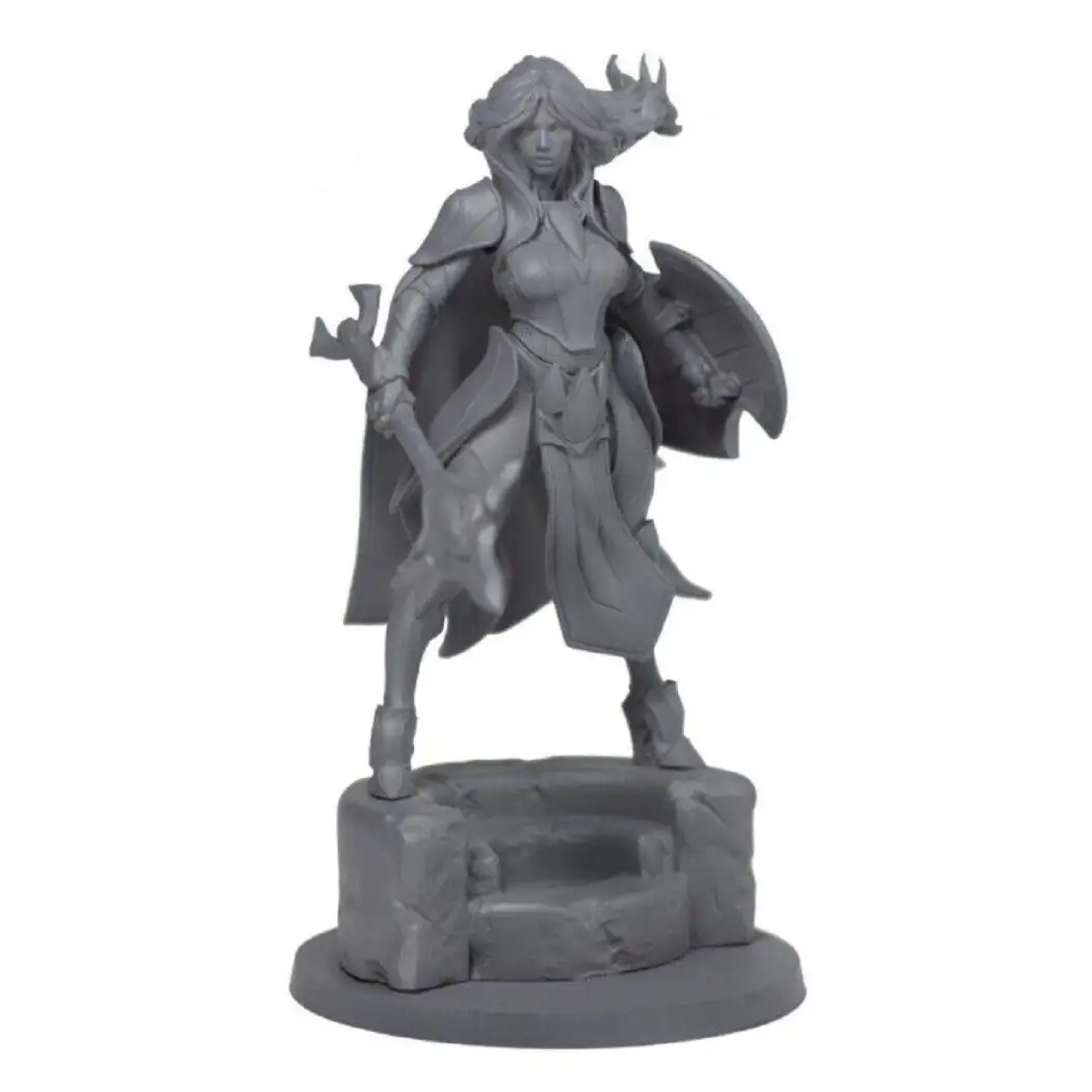 1/24 70mm Resin Model Kit Beautiful Girl Monster Slayer Fantasy Unpainted - Model-Fan-Store