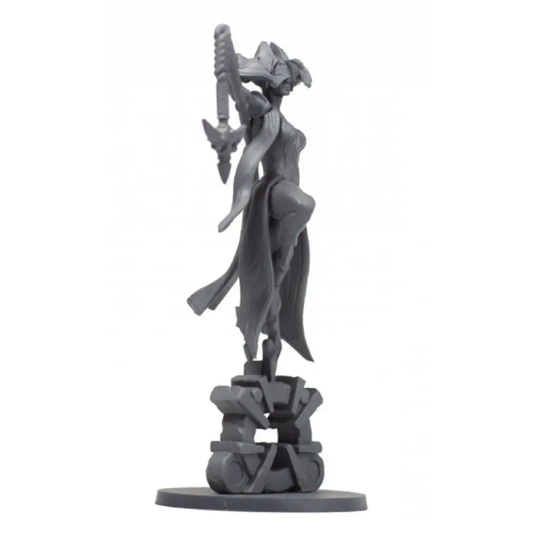 1/24 70mm Resin Model Kit Beautiful Girl Monster Slayer Mage Fantasy Unpainted - Model-Fan-Store