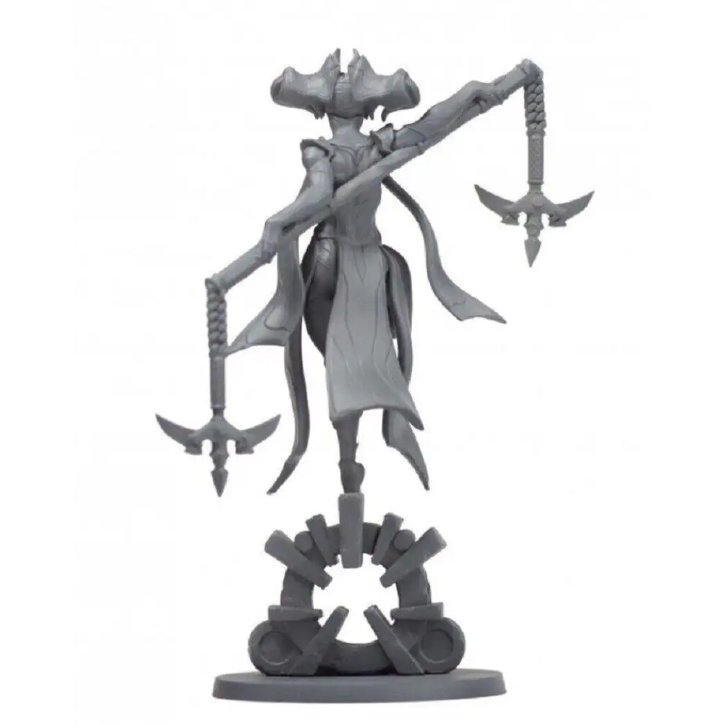 1/24 70mm Resin Model Kit Beautiful Girl Monster Slayer Mage Fantasy Unpainted - Model-Fan-Store