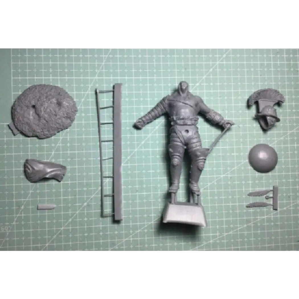 Roman Kit 1/24 Resin Model Kit Roman Soldier Gladiator Warrior Unpainted – Model ...
