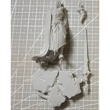 1/24 Resin Model Kit Warrior Vampire Dracula Fantasy Unpainted - Model-Fan-Store