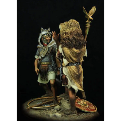 1/24 Resin Model Kit Warriors Roman Soldiers Legionnaires Unpainted - Model-Fan-Store