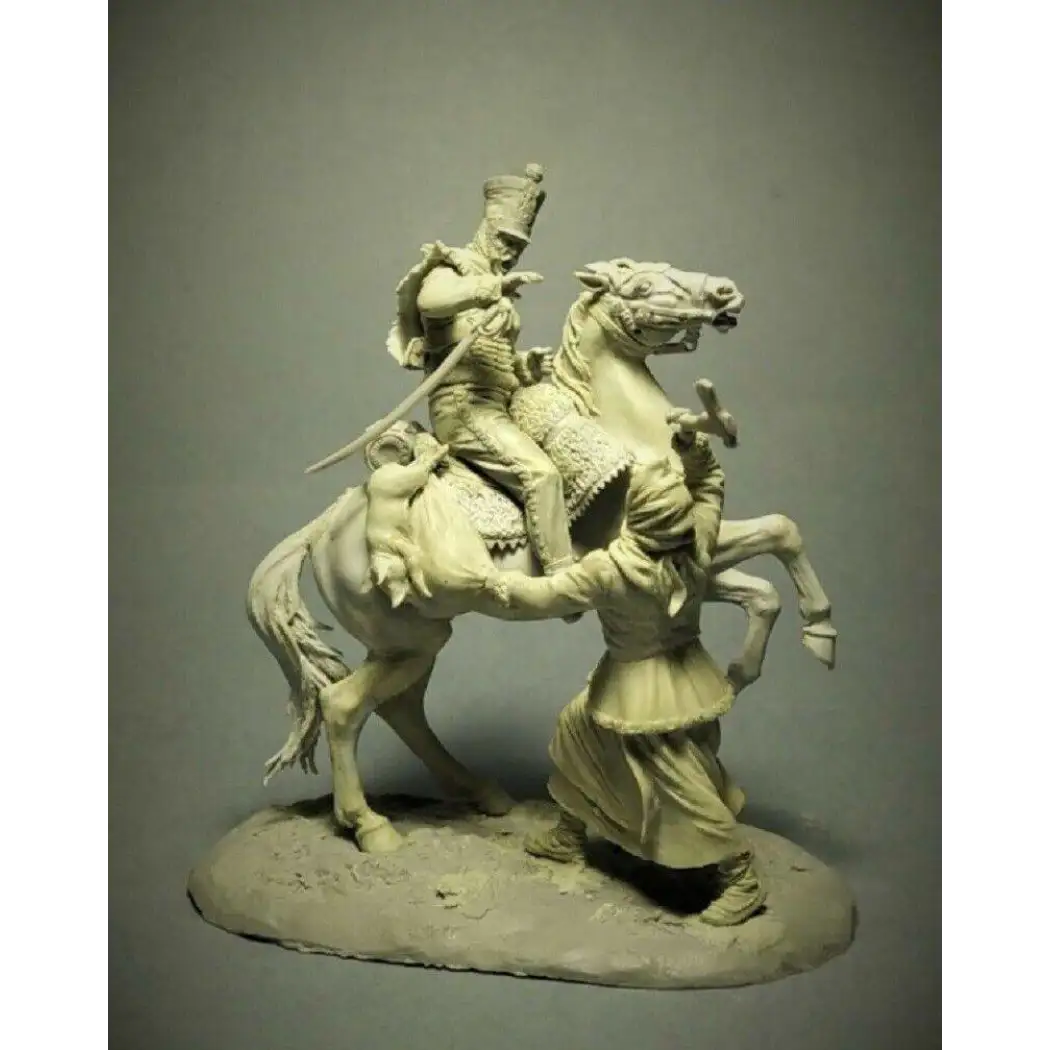 Kit maquette résine 1/32 54mm guerres napoléoniennes grenadier français Kit maquette résine 1/32 54mm guerres napoléoniennes grenadier français