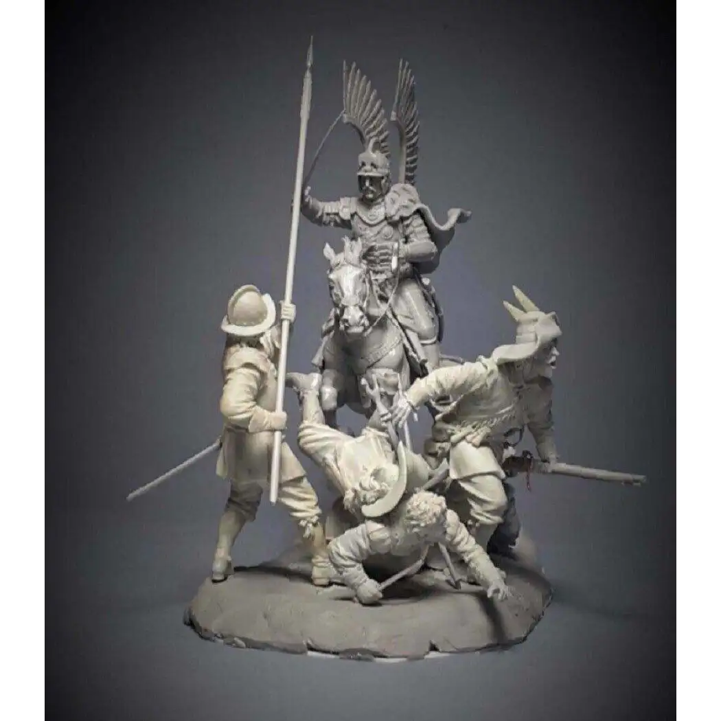 54mm Resin KD Xmas Special Pinup Twilight Knight Unpainted ONLY Figure WH094 E - Foto 11
