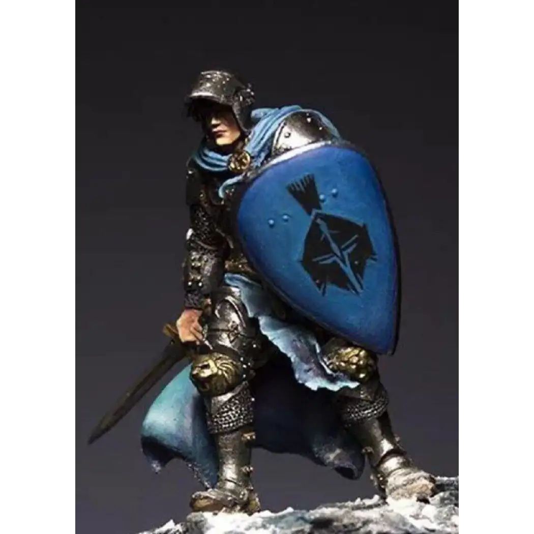 1/32 Resin Model Kit European Medieval Knight Warrior Unpainted - Model-Fan-Store