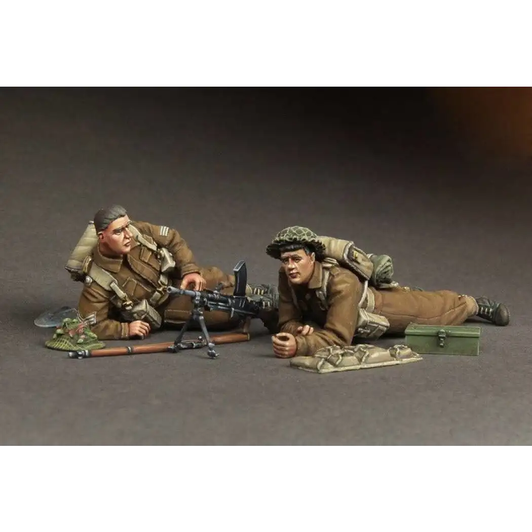 1/35 2pcs Resin Model Kit British Soldiers Infantry Guard WW2 Unpainted - Model-Fan-Store