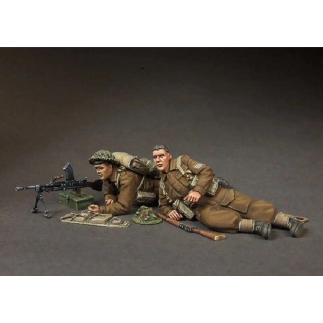 1/35 2pcs Resin Model Kit British Soldiers Infantry Guard WW2 Unpainted - Model-Fan-Store